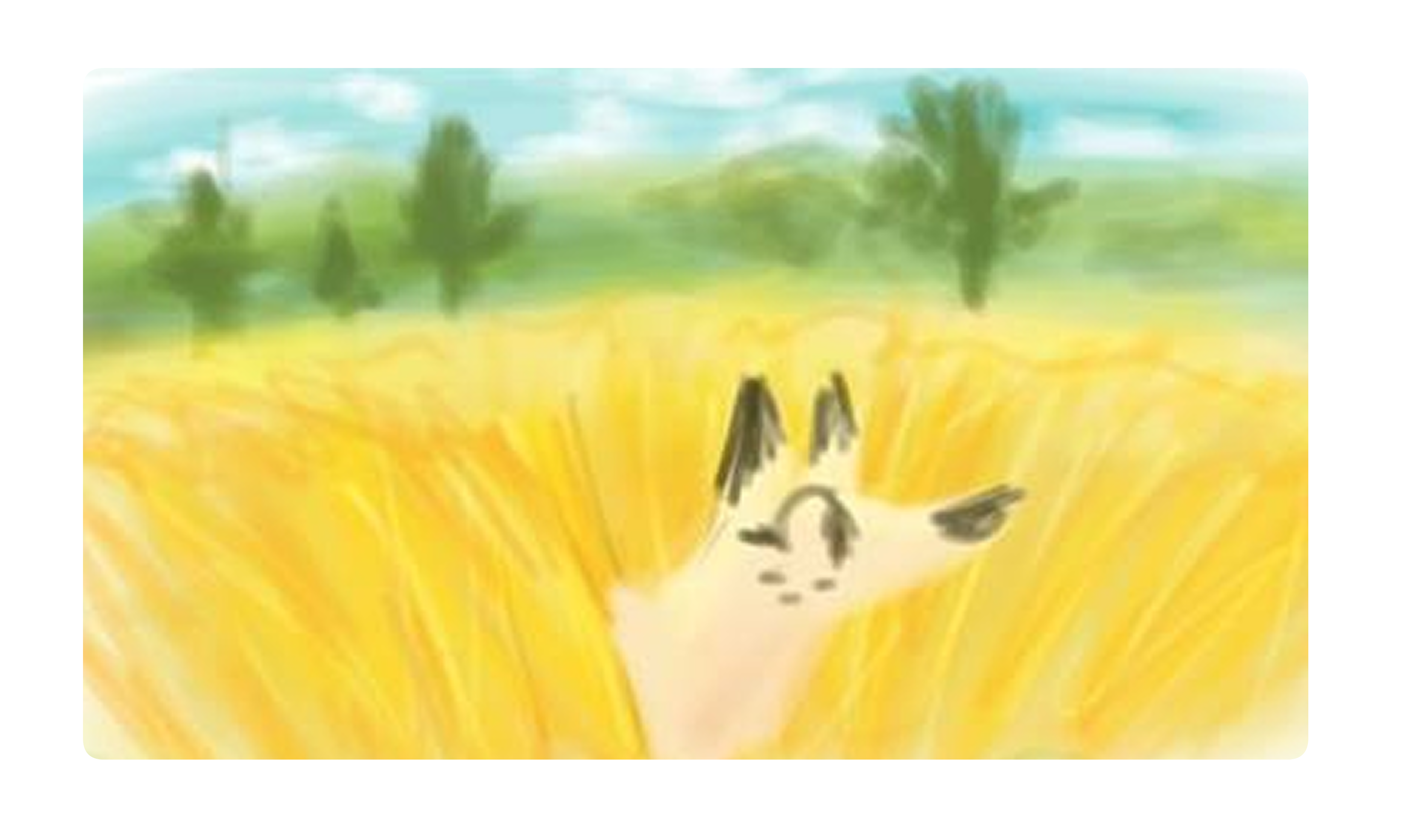 Fox In Field ConceptArt